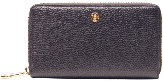 Esquire portemonnee Alexandria 69 Zip Around Wallet Black zwart