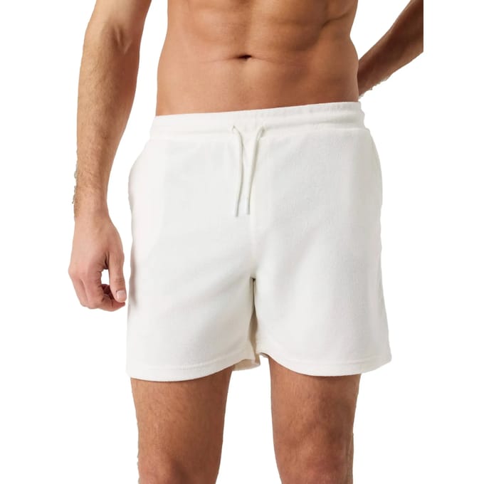 Korte zwemshort van spons Björn Borg