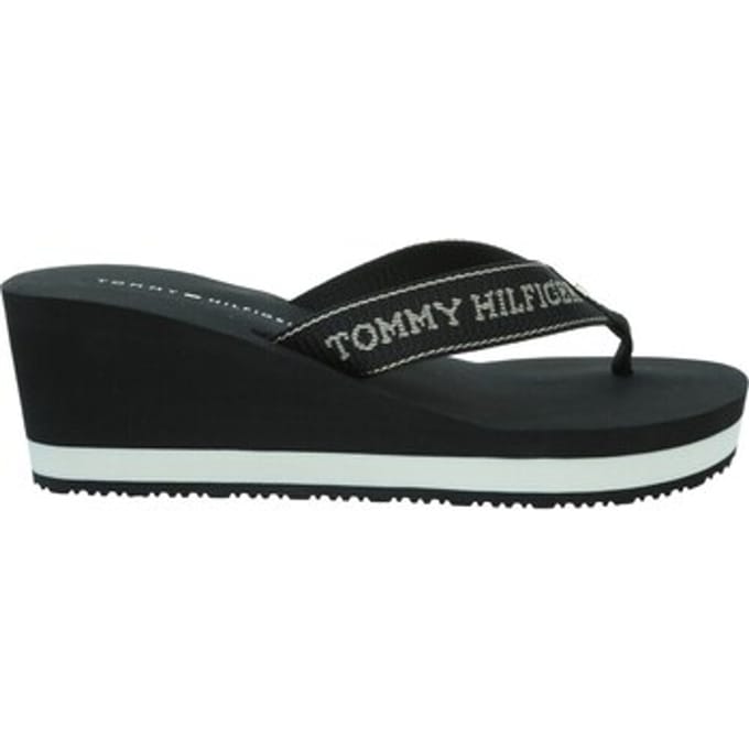 Sandalen met sleehak Tommy Hilfiger FW0FW08858BDS