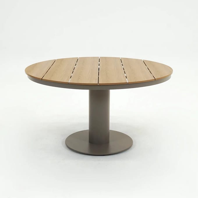 Bonita tafel 134cm taupe