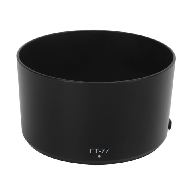 ET 77 Camera Lenskap Omkeerbare Lenskap Geschikt voor RF 85mm F2 Macro IS Lens Zwart black