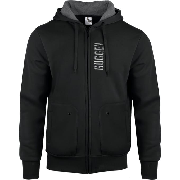Heren Hoodie Pullover Hoodie Zwart