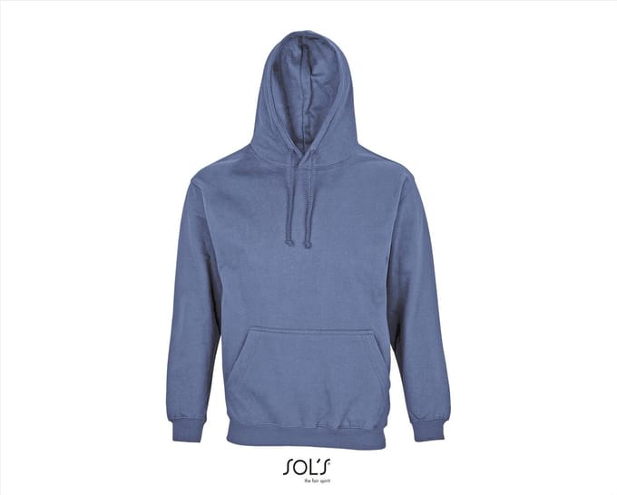 SOL'S Unisex Condor Hooded Sweatshirt L03815 - Blue - M