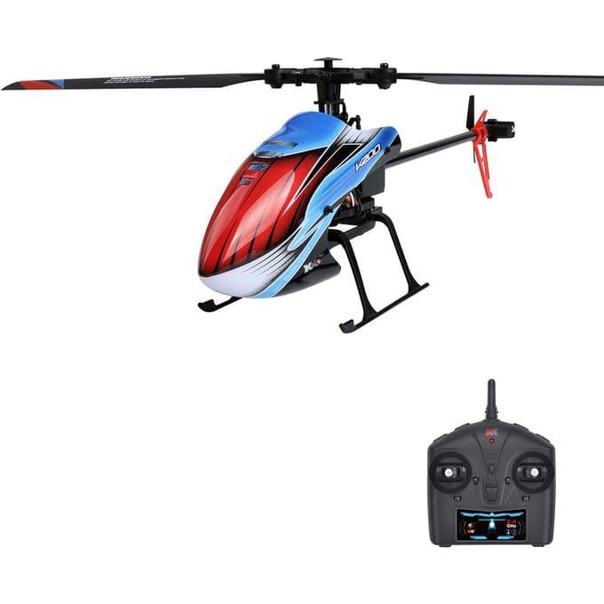 WLtoys K200 Afstandsbediening Helikopter 2.4GHz Afstandsbediening Drone 6-assige Gyroscoop Stabilisatie veelkleurig