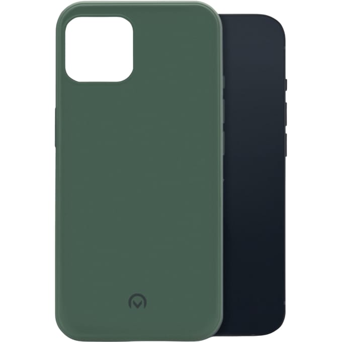Mobilize iPhone 14 Pro Max Rubber Siliconen (TPU) Hoesje Matt Groen