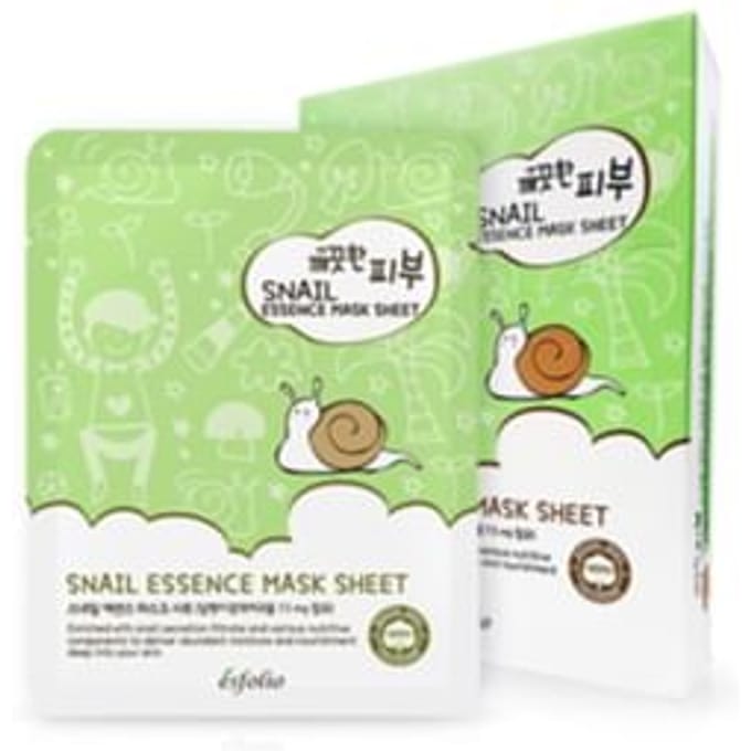 esfolio - Pure Skin Snail Essence tissue masker - set van 10 stuks
