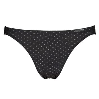 HOM Max comfort micro briefs (1-pack) - heren micro slip microfiber - zwart dessin