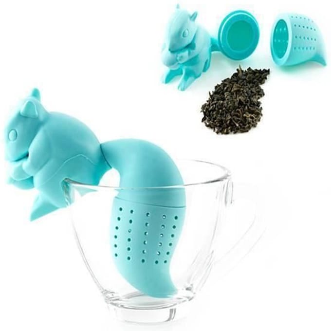 Theezeef - Eekhoorn - Silicone - Grappig - Kophaak - Losse thee