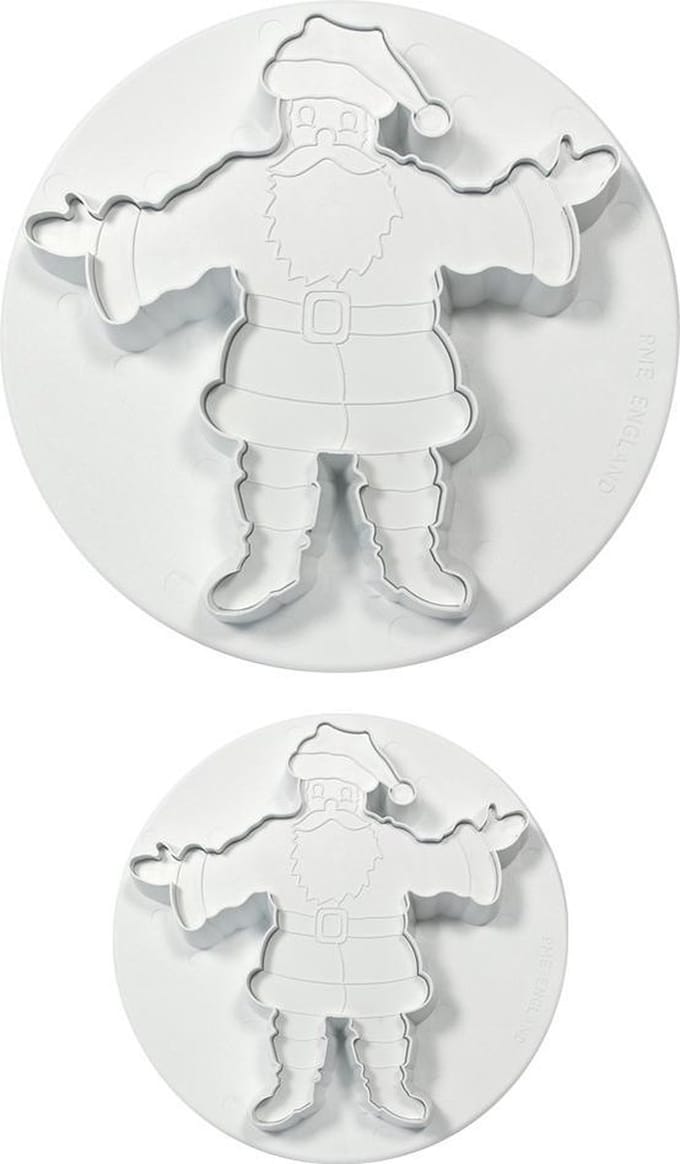 PME Plunger Cutter Kerstman reliëf set/2