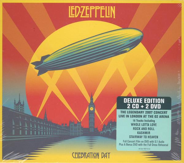 CD LED ZEPPELIN Celebration Day 8122797104 Warner Music A 2012 Europa Rock Gebruikt