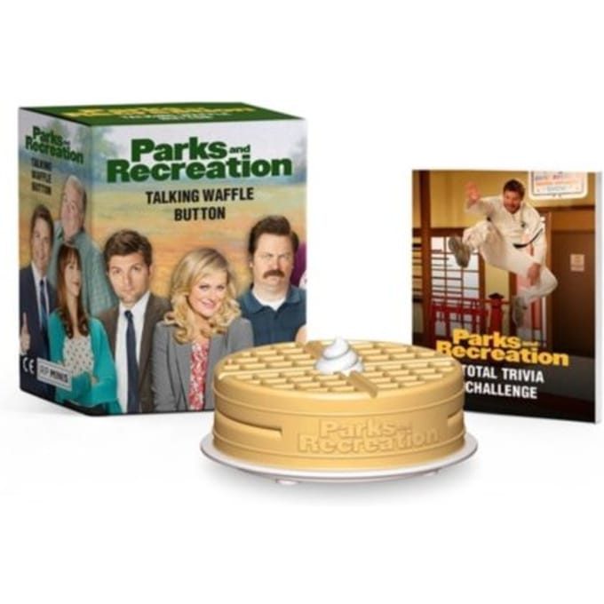 Parks And Recreation: Talking Waffle Button - Rp Minis - Shaenon K. Garrity