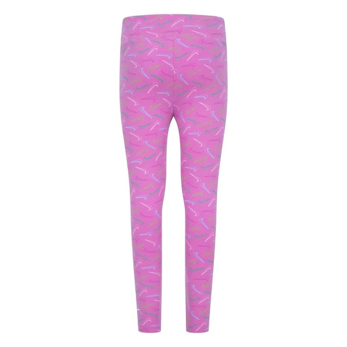 Nike Meisjes Swoosh Legging (Roze)