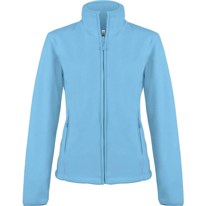 Kariban Microfleece met rits dames K907 - sky blue - S