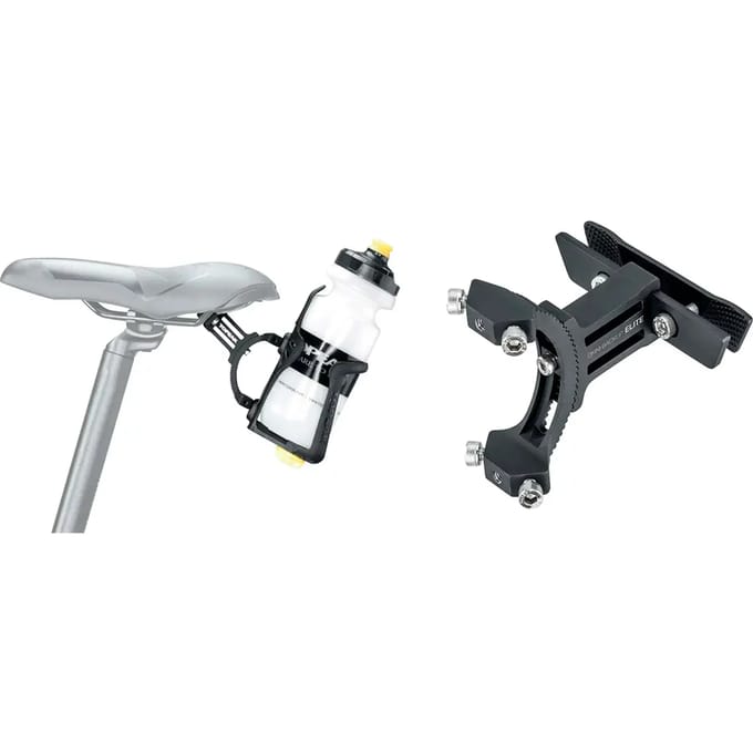 Topeak Omni Backup Elite Flessenhouderadapter Zwart