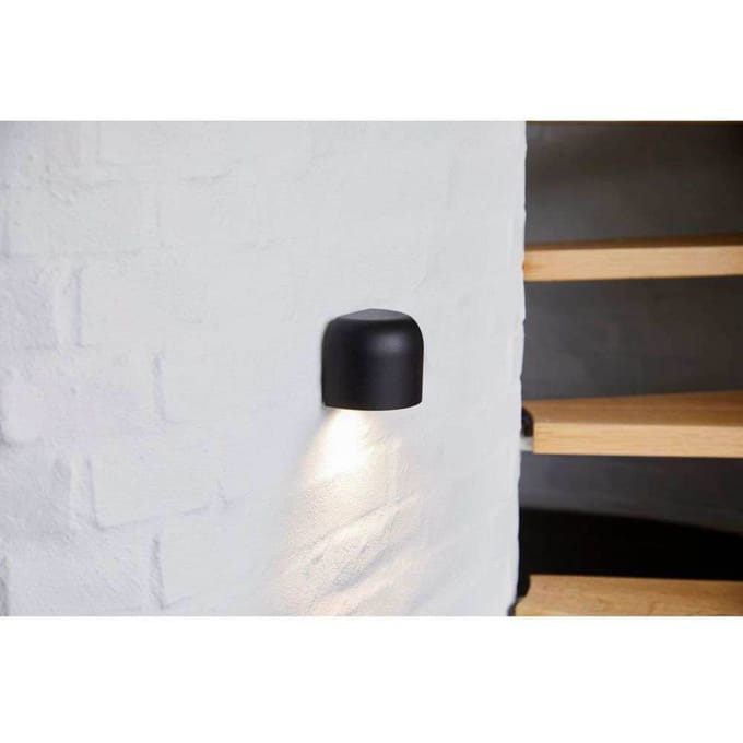 LOOM DESIGN LED wandlamp Nyx, zwart
