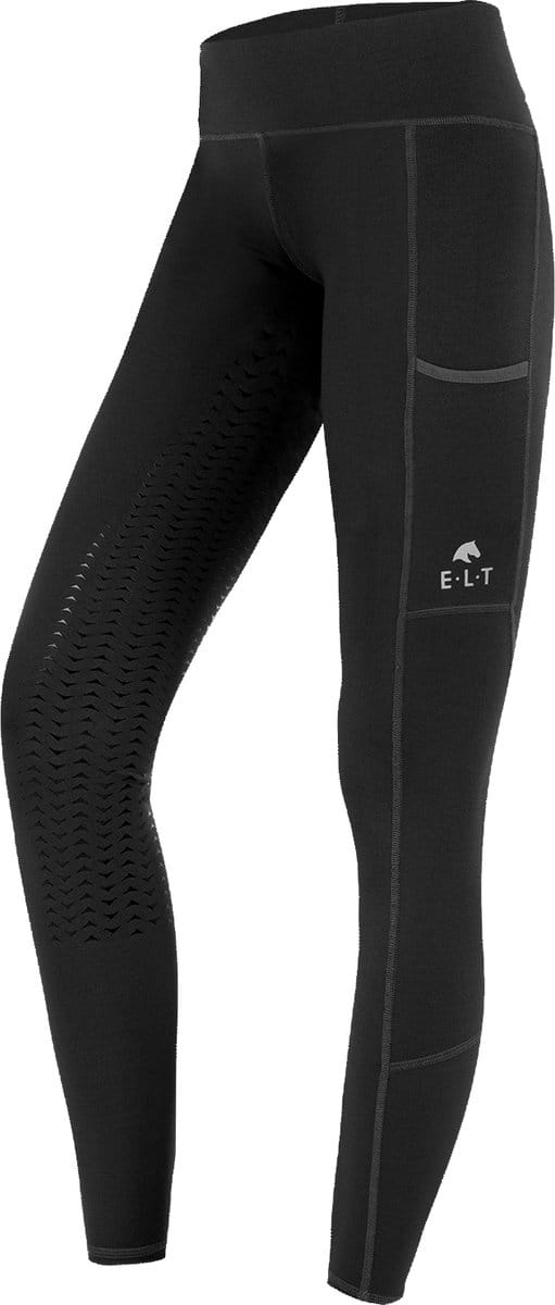 ELT THERMO-RIJLEGGING ELLA JUNIOR Zwart