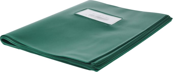 Bronyl - schriftomslagen voor formaat A5 schrift - groen - 3 stuk