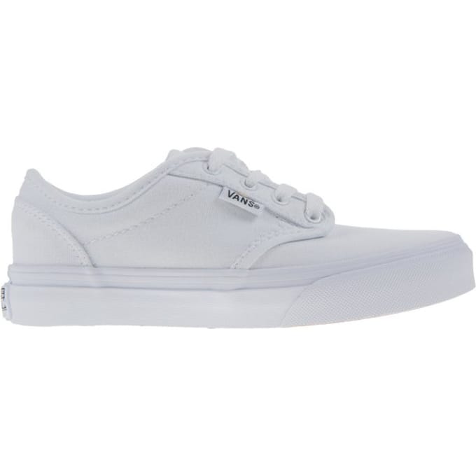 Vans Atwood Lace-Up Wit Canvas Kinderslippers UDT7HN