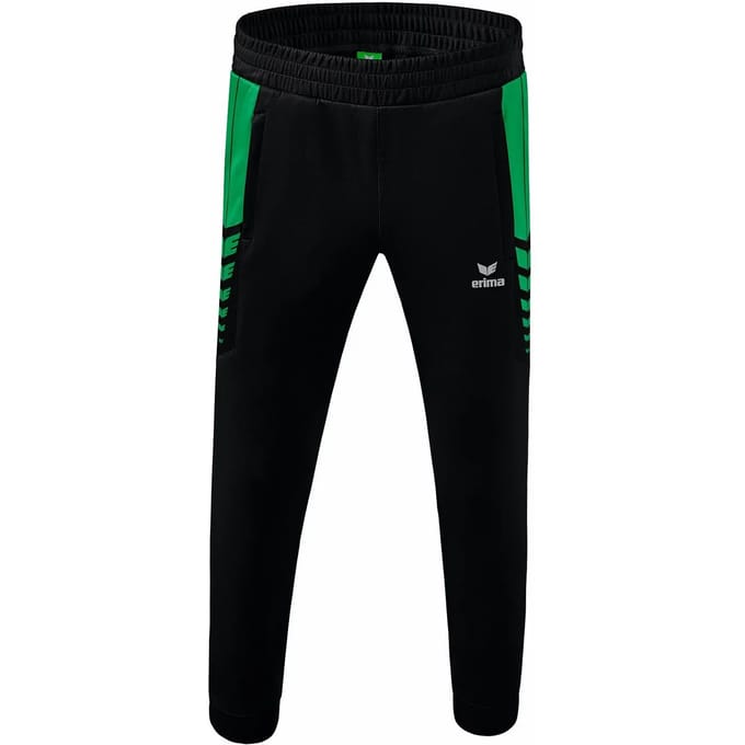 Erima Six Wings Worker Broek Kinderen - Smaragd / Zwart | Maat: 152