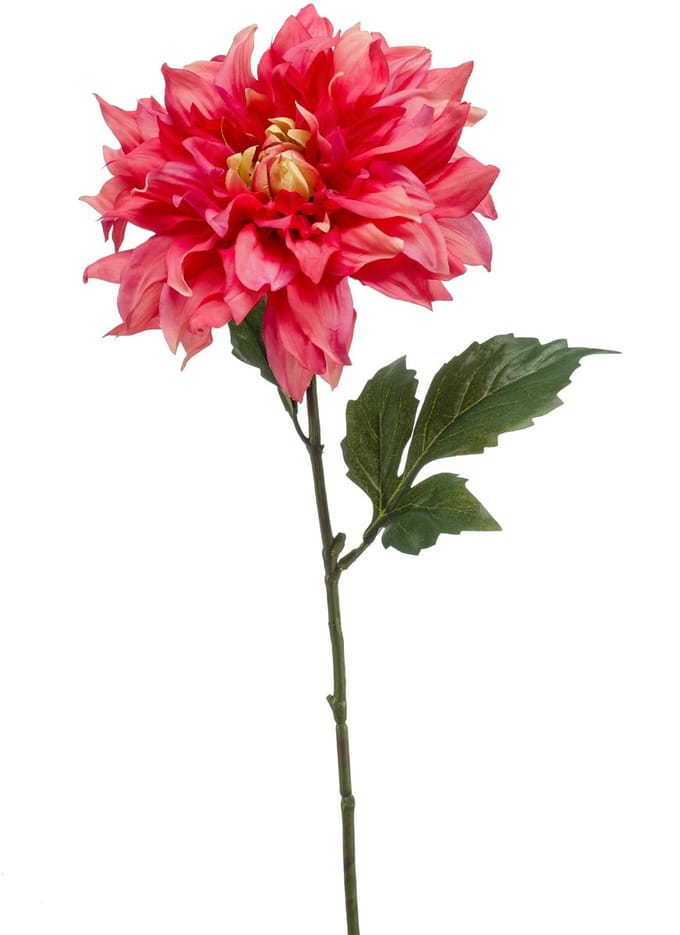 Emerald - Kunstbloem Dahlia beauty 60cm - Kunstplant voor binnen