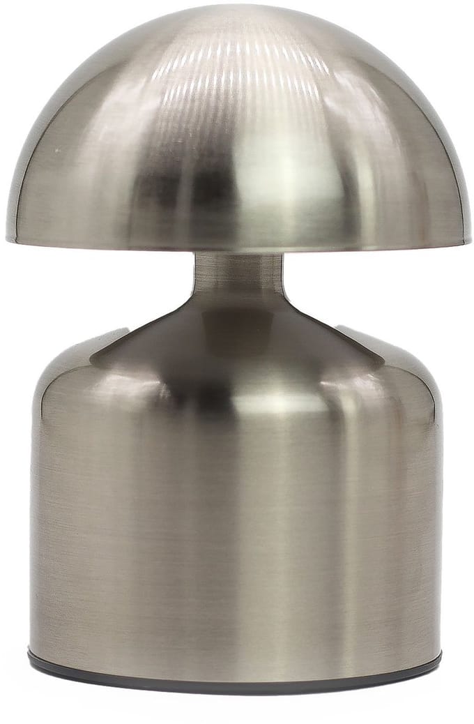 Touch Lamp - Dome Mushroom Silver - USB (C) - Rechargable (400 Watt)