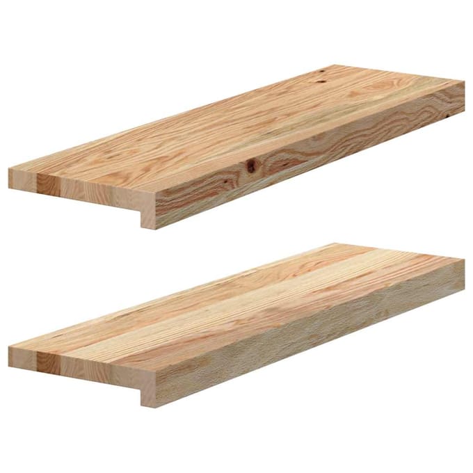 vidaXL - Vensterbanken - 2 - st - onbehandeld - 70x20x2 - cm - massief - eikenhout
