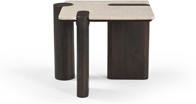 Starfurn - Bijzettafel Mae - Bruin - 50x57x45 cm