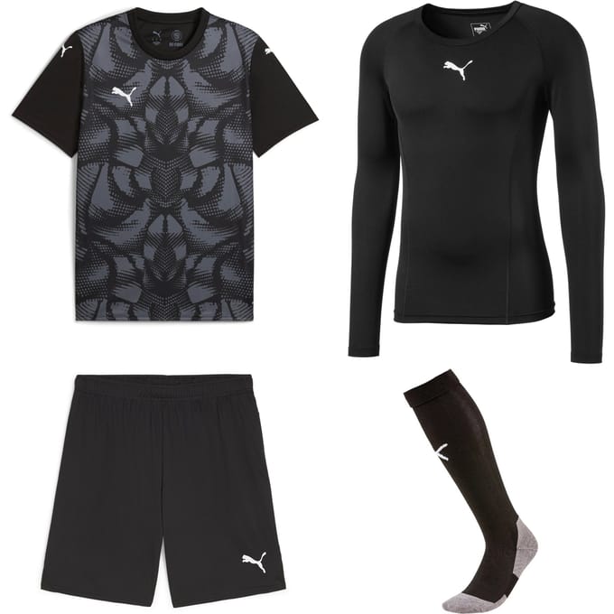 Puma Team Ultimate Keeperstenue All Black