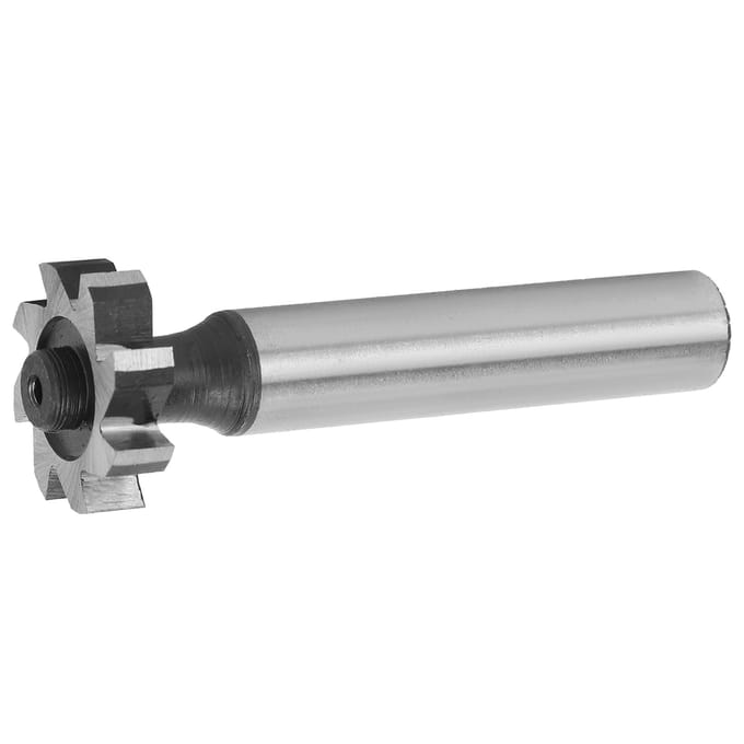 Woodruff Keerbaanfrees HSS Rechte Schacht T-sleuf Freesgereedschap 5x19x10mm