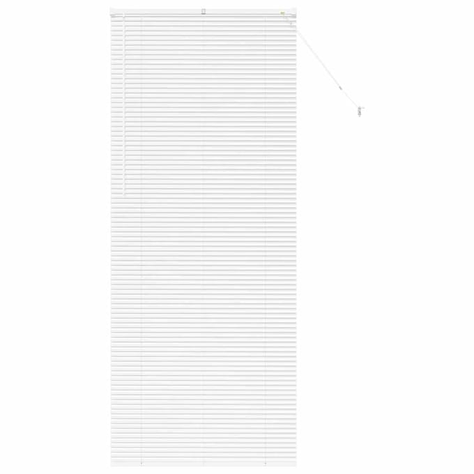 vidaXL - Venetiaanse - jaloezie - Wit - 220 - x - 85 - cm - 25 - mm - Aluminium