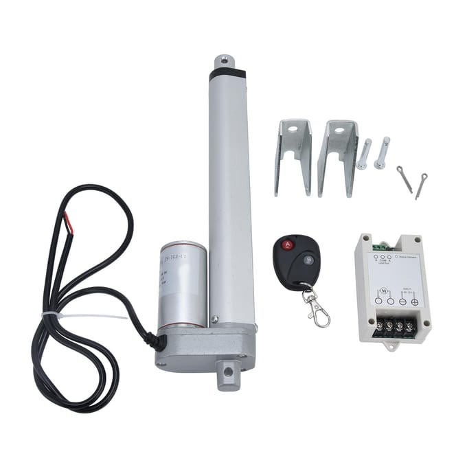 Motor Elektrische Lineaire Actuator Industrieel met Montagebeugel Slag 200mm JSTGZU1(DC12V )