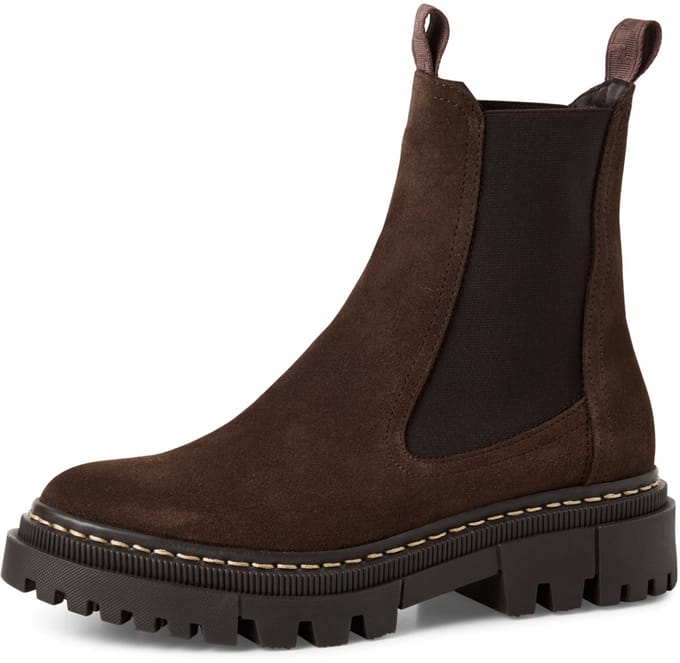 chelsea boots van echt rundleer