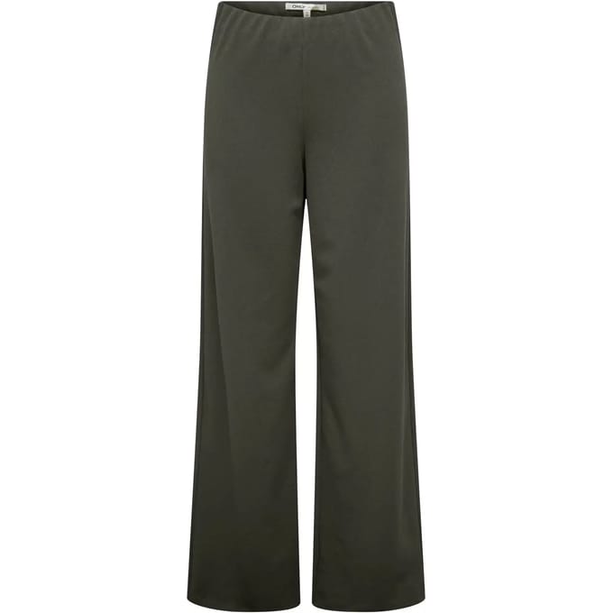 Wijdte broek van pure viscose model 'BREMEN'