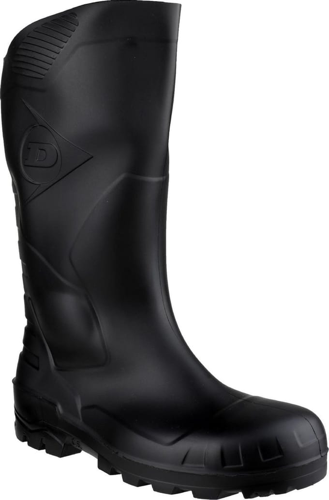 Dunlop - H142011 knielaars pvc S5 zwart