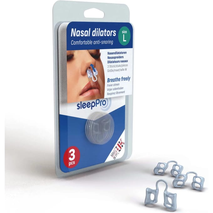 SleepPro Neusspreider Large – Neusdilatator 3 stuks
