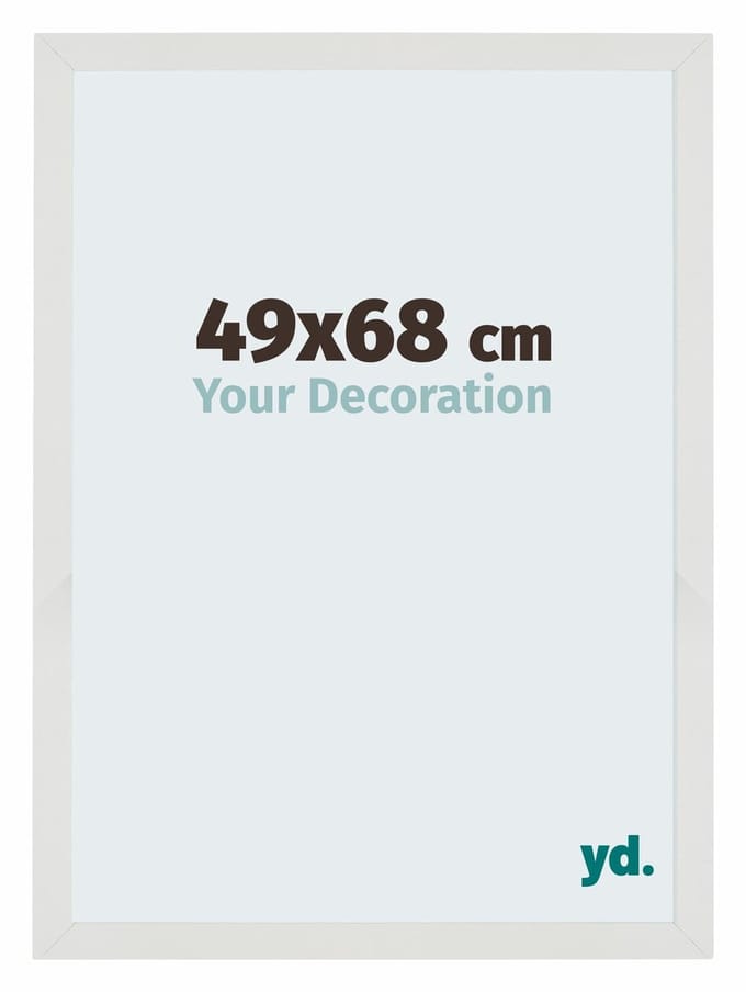 Your Decoration - Fotolijst 49x68 cm - MDF - Wit Mat - Mura