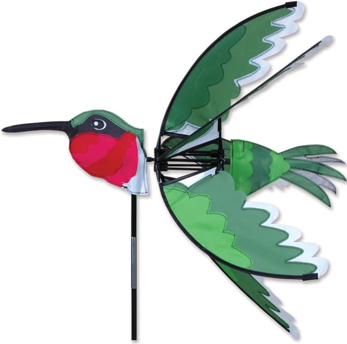 Vlieger Spinner - Tuindecoratie - Buiten Decoratie - Levendige Kleuren - 61 cm Diameter - Rood