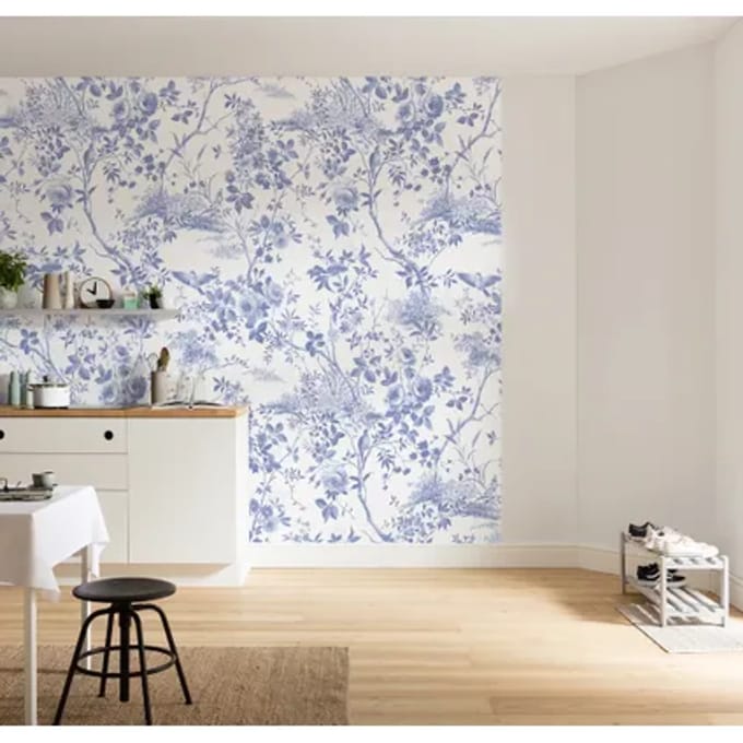 Fotobehang - Charming Bloom 300x280cm - Vliesbehang