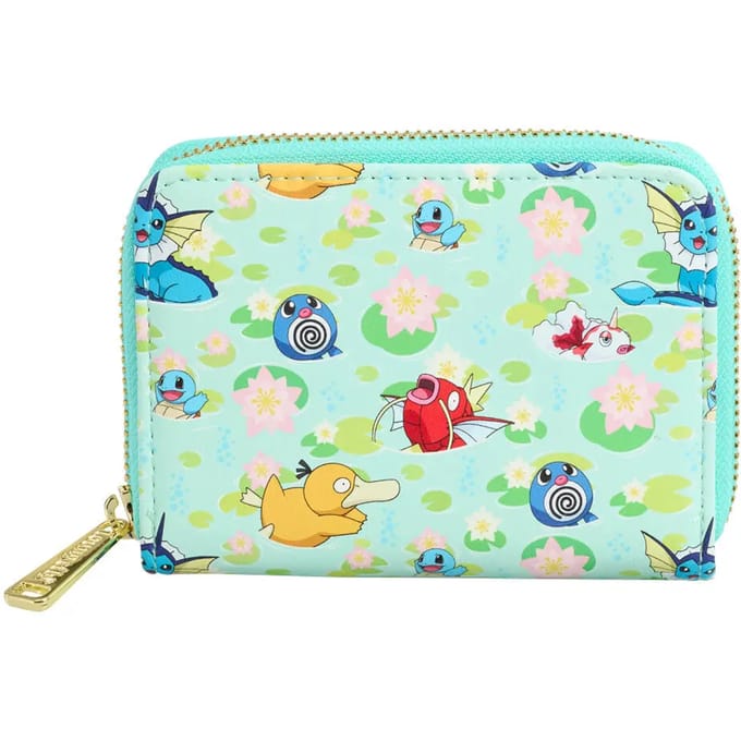 Loungefly Water-type Pokémon Portemonnee Zwart Man,Vrouw