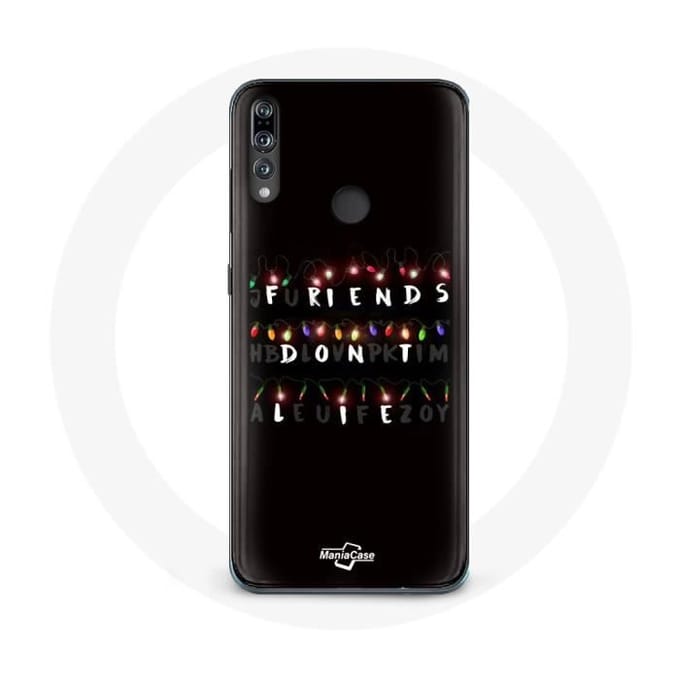 Coque pour Huawei P30 Lite Stranger Things Affiche Friends Don't Lie Joyeux noël