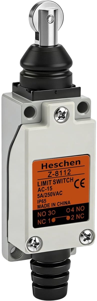 VT Goods - Limit switch - Roller Plunger - Waterproof en olie bestendig - Compact formaat - Normaal gesloten en normaal open - Voor panelen en machines