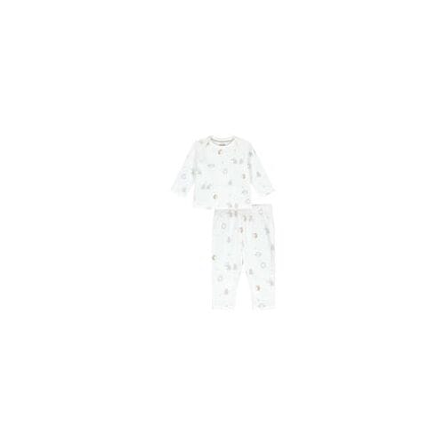 Prénatal baby pyjama Kleine Vriendjes Ivory White 56 unisex