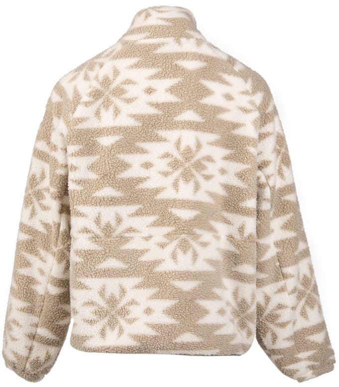 Brunotti Powchou-Print Dames Fleece | Polar Fungi