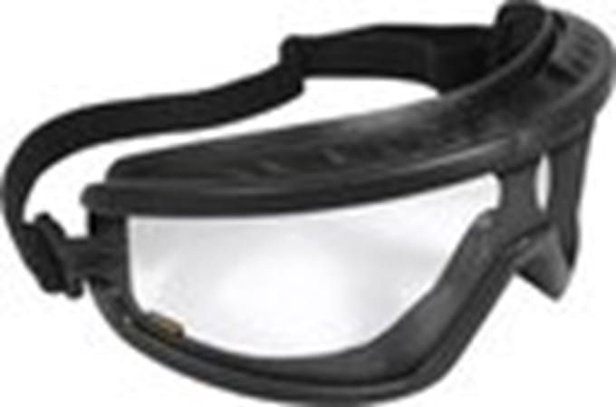 Stanley SY240 veiligheidsbril - transparant polycarbonaat - 1 stuk - verstelbare hoofdband en geventileerd