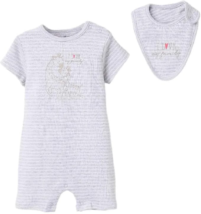Zippy 3107052601 Set Grijs 6-9 Months Kinderen