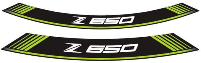 Puig Special Kawasaki Z650 Velgstrip Groen