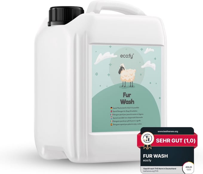 eco:fy® Speciaal vachtwasmiddel • wasmiddel met lanoline voor schapen- en lamsvachten