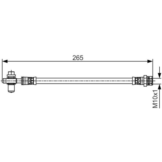 Remleiding BOSCH 1 987 481 518