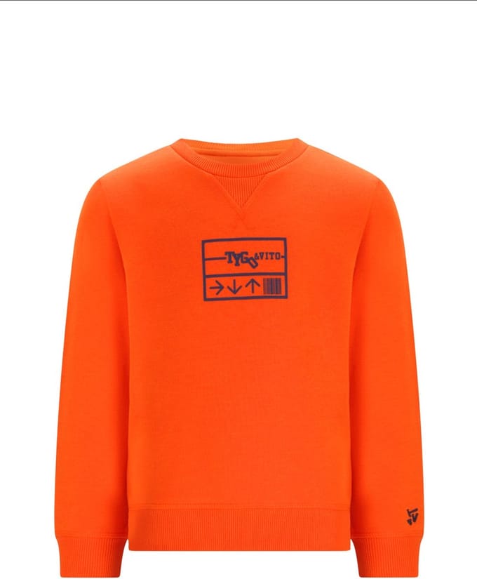 TYGO & vito - Sweater Coen - Golden Poppy - Maat 92