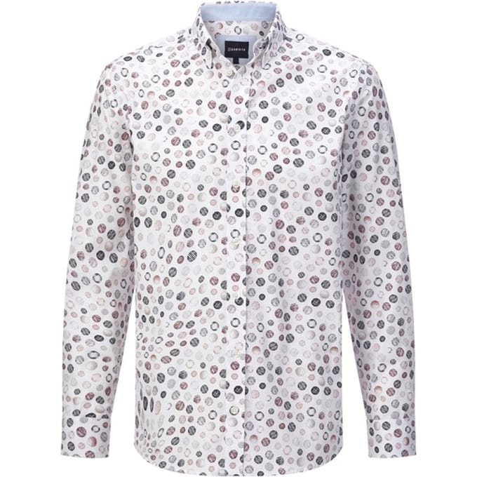 Babista herren Overhemd - 39/40 - wit - Plus Size